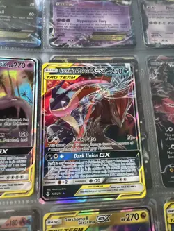 Pokemon TCG Unbroken Bonds #107/214 Greninja & Zoroark GX V3R - Image 1