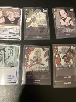 Dragonball Super cardgame 14 Card Rare Lot Manga Booster 2 As Pictured - Image 4