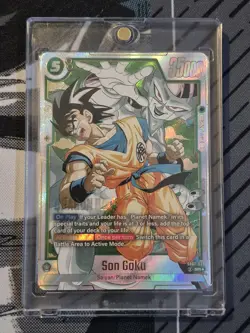 Dragon Ball Super Card Game Manga Booster 2 - Son Goku SR Alt Art Sb02-038 - Image 1