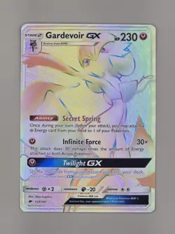 Pokemon TCG Burning Shadows - Gardevoir GX 10 Card Holo Set (High Rarity Core) - Image 3