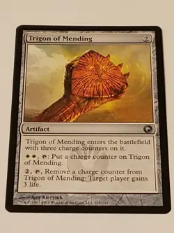 Trigon Of Mending Scars Of Mirrodin Mtg Card Mint Condition - Image 1