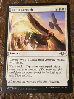 Battle Screech Modern horizons Mtg Card Mint Condition - Image 1