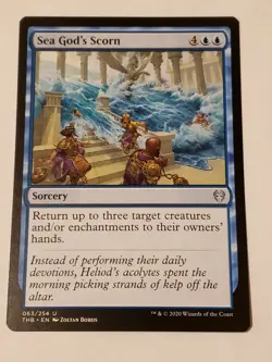 Sea God's Scorn Theros beyond Death Mtg Card Mint Condition - Image 1