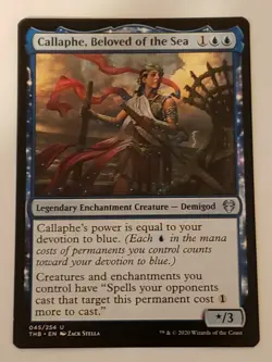 Callaphe beloved of the sea Theros Beyond Death Mtg Card Mint Condition - Image 1