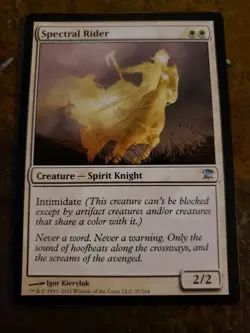 Spectral Rider Innistrad Mtg Card Mint Condition - Image 1