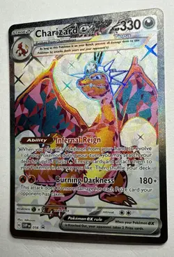 Charizard ex 056 Sv: Scarlet & Violet Promo Cards Holo Near Mint - Image 3