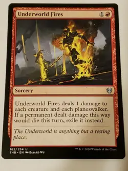 Underworld Fires Theros beyond Death Mtg Card Mint Condition - Image 1