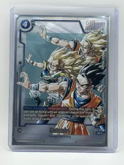 Gotenks SR Alternate Art Card SB02-022 Dragon Ball Super Card Game Manga Booster - Image 1