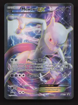 Pokemon Card Mewtwo EX XY125 Black Star Promo Near Mint/VLP - Image 1