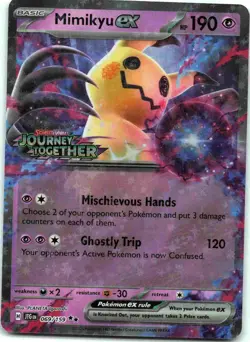 Mimikyu ex (Journey Together Stamped) Double Rare Miscellaneous Cards & Products - Image 1