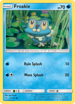 Froakie 22/131 Common | Forbidden Light | Pokemon Card - Image 1