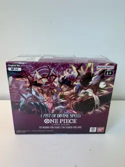 One Piece Card Game OP-11 A Fist of Divine Speed Booster Box SEALED NEW - Image 1