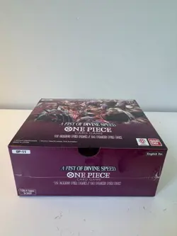 One Piece Card Game OP-11 A Fist of Divine Speed Booster Box SEALED NEW - Image 5