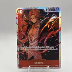 ONE PIECE CARD GAME SHANKS OP09-004 SR ENGLISH PLAYSET X2 - Image 1