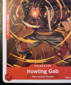 Howling Gab OP09-006 Common Emperors In The New World One Piece Card Game - Image 4