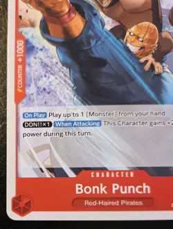 Bonk Punch OP09-010 Common Emperors In The New World One Piece Card Game - Image 4