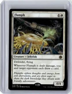 2021 Adventures in the Forgotten Realms Flumph Rare #15 - Image 1