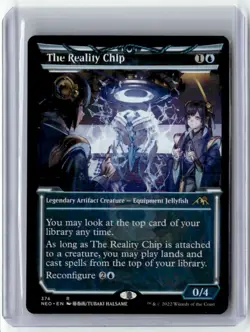 2022 Kamigawa: Neon Dynasty The Reality Chip Rare #374 - Image 1