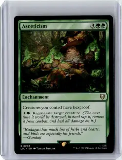 2023 Tales of Middle-earth Commander Asceticism Commander/Rare #233 - Image 1