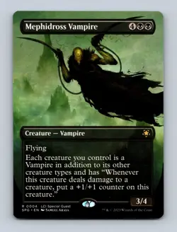 Mephidross Vampire (Borderless) Special Guests Non-Foil MTG NM - Image 1