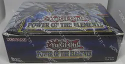 YUGIOH! POWER OF THE ELEMENTS BOOSTER (24 PACKS) 1st EDITION - Image 3