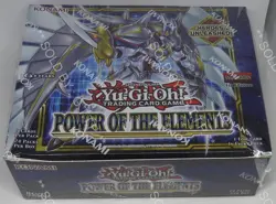 YUGIOH! POWER OF THE ELEMENTS BOOSTER (24 PACKS) 1st EDITION - Image 4