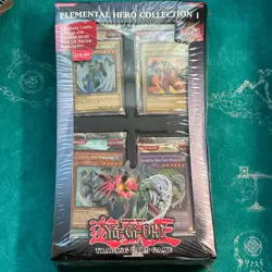 YUGIOH! Elemental Hero Collection 1 Sealed Display Box - Image 1
