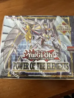 Konami Yu-Gi-Oh! TCG Power Of The Elements Booster Box 4012927946855 - Image 1
