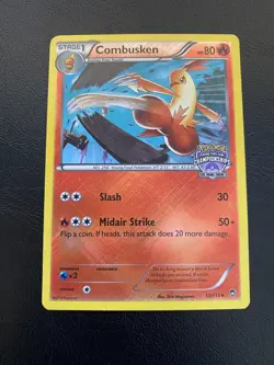 Combusken 13/111 Pokemon TCG State Championships Promo - Image 1
