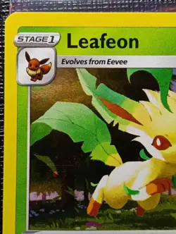 Pokemon TCG - Leafeon SWSH191 Black Star Promo With Swirl - NM - Image 2