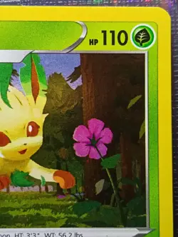 Pokemon TCG - Leafeon SWSH191 Black Star Promo With Swirl - NM - Image 3