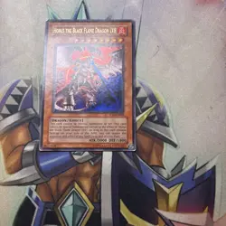Yu-Gi-Oh Horus the Black Flame Dragon LV8 Unlimited Ultra Rare SOD-EN008 MP - Image 1