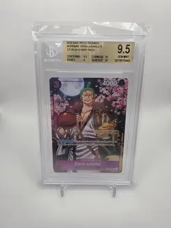 BGS 9.5 One Piece Promos Zoro-Juurou CS 25-26 Event Pack OP05-067 - Image 1