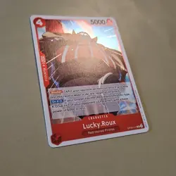 One Piece Lucky.Roux (OP09-015/229) OP09 Emperors in the New World NM FOIL CCG - Image 2