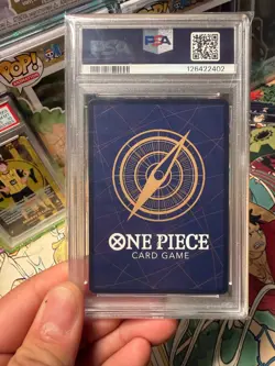 Bandai One Piece CCG Marshall D. Teach OP09-093 Emperors Foil PSA 10 - Image 2