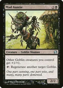 1x Mad Auntie - NM English MTG - Modern Masters - Image 1