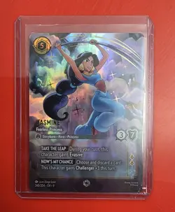 Disney Lorcana TCG - Jasmine, Fearless Princess Enchanted 240/204 EN 9 - Image 1