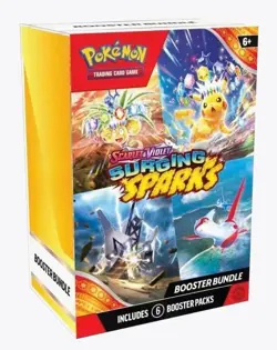 Pokemon TCG Scarlet and Violet Surging Sparks Booster Bundle Box Factory Sealed - Image 1