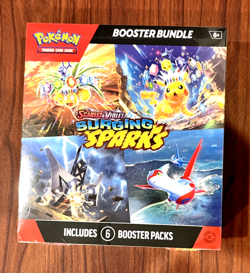 Pokemon TCG SCARLET & VIOLET SURGING SPARKS Booster Bundle Box - Factory SEALED - Image 1