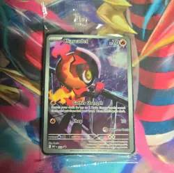 Charcadet 022 Pokemon Center Phantasmal Flames ETB Stamped Promo SEALED NM - Image 1