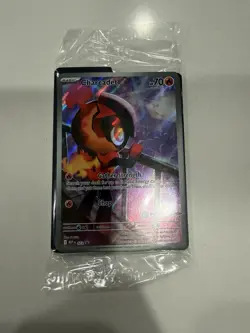 Charcadet Pokemon Center Phantasmal Flames ETB Promo 022 NM SEALED - Image 2