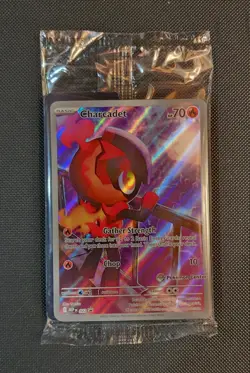 2025 Charcadet 022 Pokemon Center ETB Phantasmal Flames Stamped Promo Sealed NM✅ - Image 1