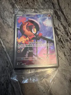 Charcadet 022 Pokemon Center Phantasmal Flames ETB Stamped Promo SEALED NM - Image 1