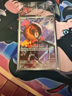 2025 Charcadet 022 Pokemon Center ETB Phantasmal Flames Stamped Promo Sealed NM - Image 1