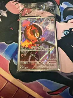 2025 Charcadet 022 Pokemon Center ETB Phantasmal Flames Stamped Promo Sealed NM - Image 2
