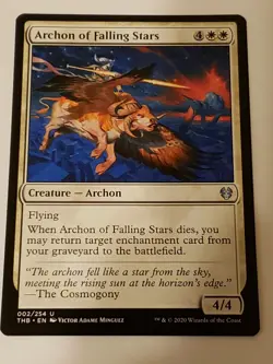 Archon Of Falling Stars Theros beyond Death Mtg Card Mint Condition - Image 1