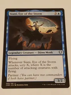 Siani, Eye Of The Storm Commander Legends Mtg Card Mint Condition - Image 1