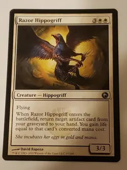 Razor Hippogriff Scars Of Mirrodin Mtg Card Mint Condition - Image 1