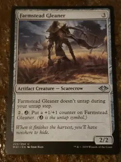 Farmstead Gleaner Modern horizons Mtg Card Mint Condition - Image 1