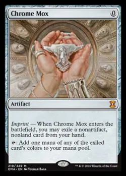 Chrome Mox - Damaged / Poor MTG Eternal Masters - Image 1
